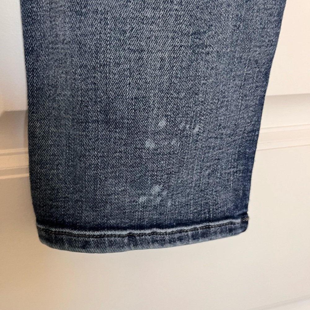 Judy Blue Destroyed Bleach Splatter Boyfriend Skinny Jeans Size 11 - Picture 7 of 16